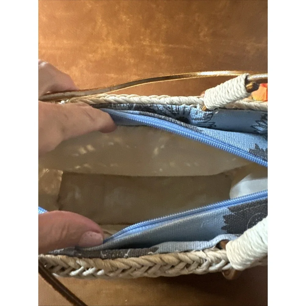 Straw Studios | Hand Woven Round Purse 12X7
